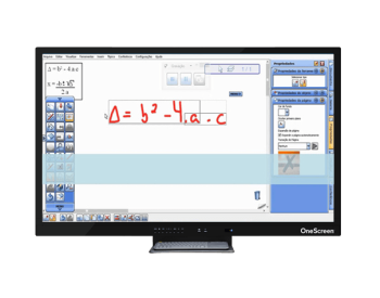 Clary Icon OneScreen 55" 4K UHD Interactive LED Screen (10 Points Touch, Android OS)