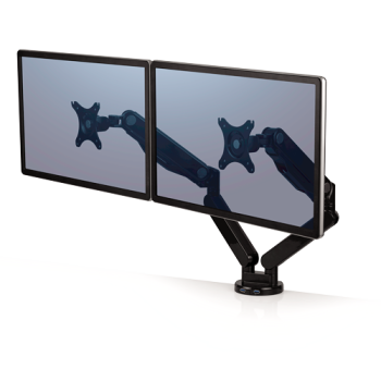 Fellowes EPPA Dual Monitor Arms (BLACK)