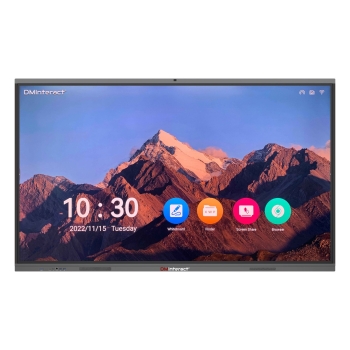 DMInteract 98" C Series 4k Interactive Flat Panel with 48MP Built-in Camera & Microphone, Android 14 & Windows 11 (Optional)