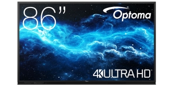 Optoma 3862RK 86 Inch Ultra HD 4K Anti-Glare Multi OS Support Interactive Flat Panel