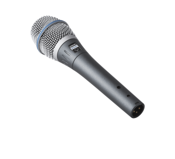 Shure Beta 87A Supercardioid Condenser Vocal Microphone
