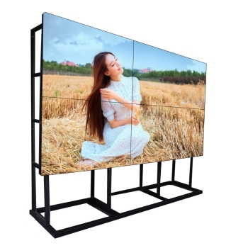 DMInteract US-DM462X2B/S 2X2 Matrix 46" 3.5mm Ultra Narrow Bezel 4K Supported High-Resolution (3840x2160) Ultra Thin LCD Video Wall Display With Floor Stand