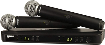 Shure BLX288UK/SM58X-K14 Dual Channel Wireless System Vocal Microphone