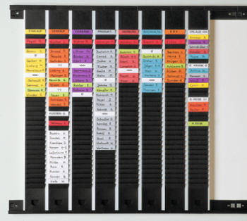 Legamaster Planning Module 101 mm Wide For 32 T-cards