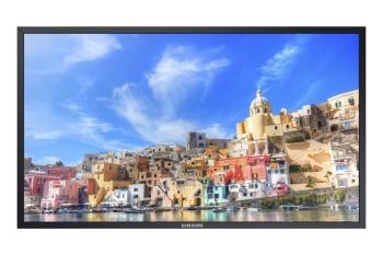 Samsung 85" 4K UHD LED Display with Pre-assembled Touchscreen Overlay for Business