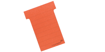 Legamaster T-cards 70 mm Wide 100 Pieces Red In One Set